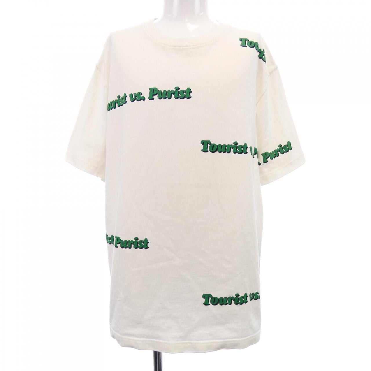 ルイヴィトン LOUIS VUITTON TOURIST VS PURISTプリンテッドTシャツ HLY85WNPL Tシャツ
