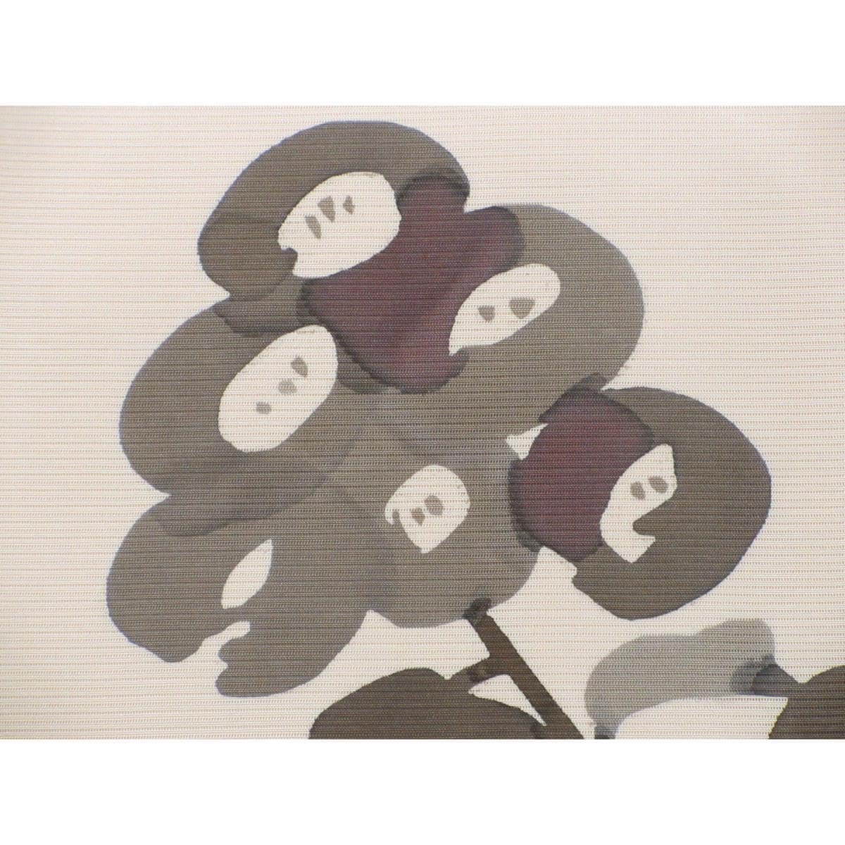 夏名古屋帯　絽織染帯　臈纈染【高久空木】