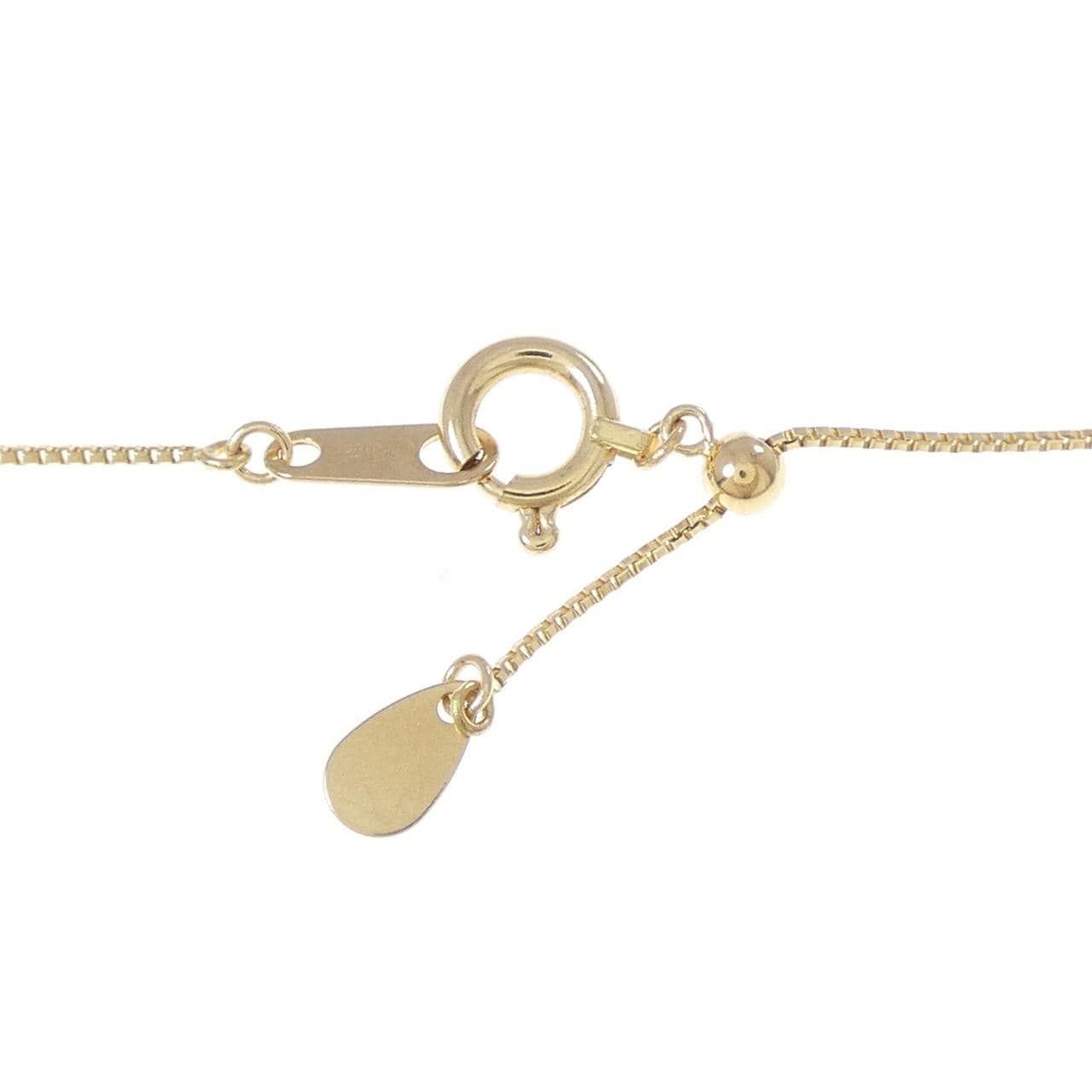 K18YG ムーンストーン ネックレス