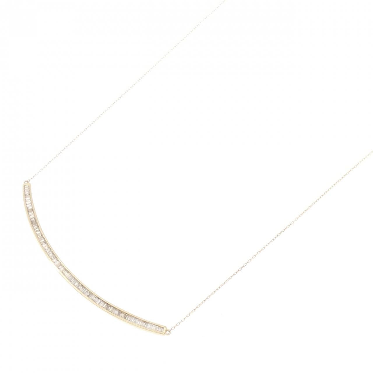 K18YG ダイヤモンド ネックレス 1.00CT