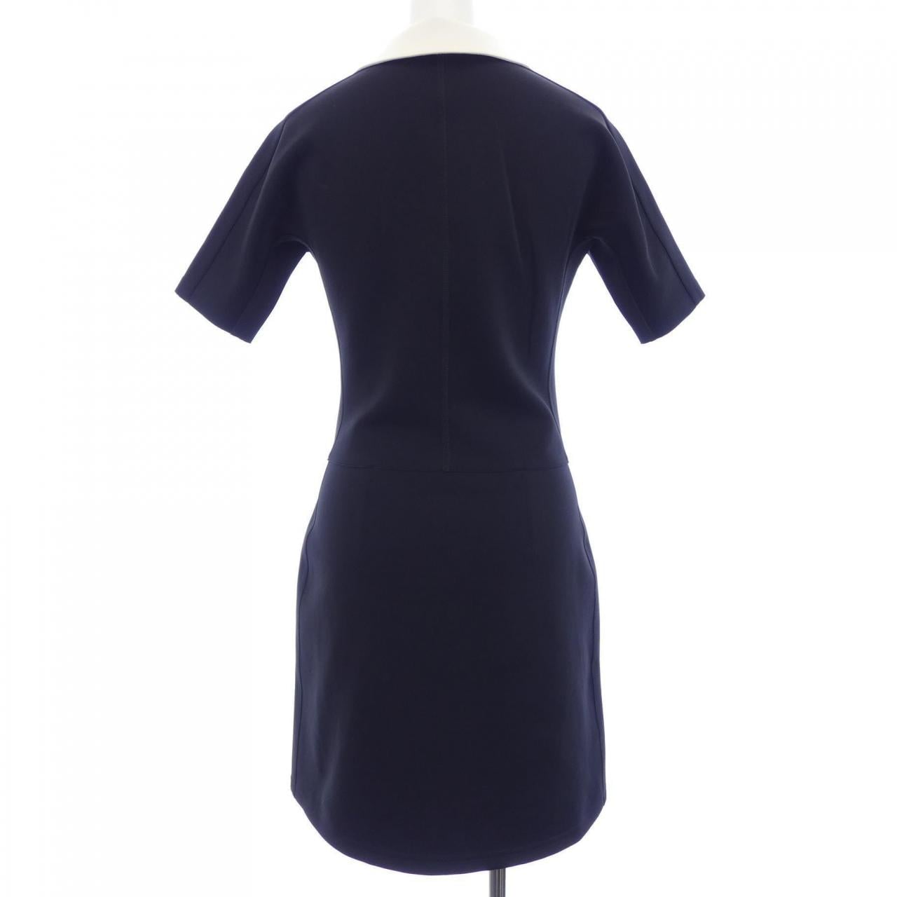 ルイヴィトン LOUIS VUITTON テクニカルジャージーピーターパンカラードレス FQDR45G72 ワンピース