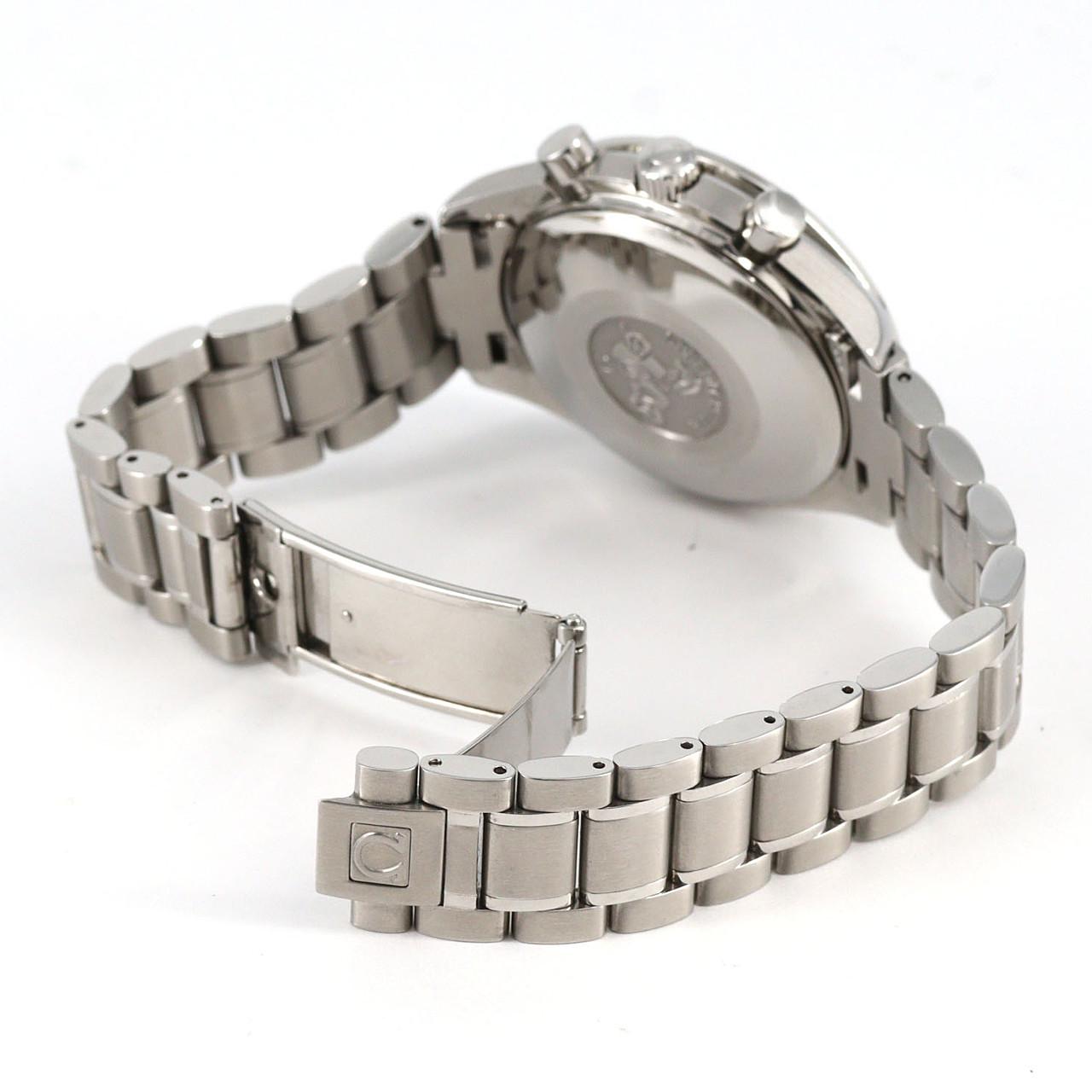 【免保养优惠价】欧米茄超霸系列星期日历腕表 3523.30 不锈钢自动上弦