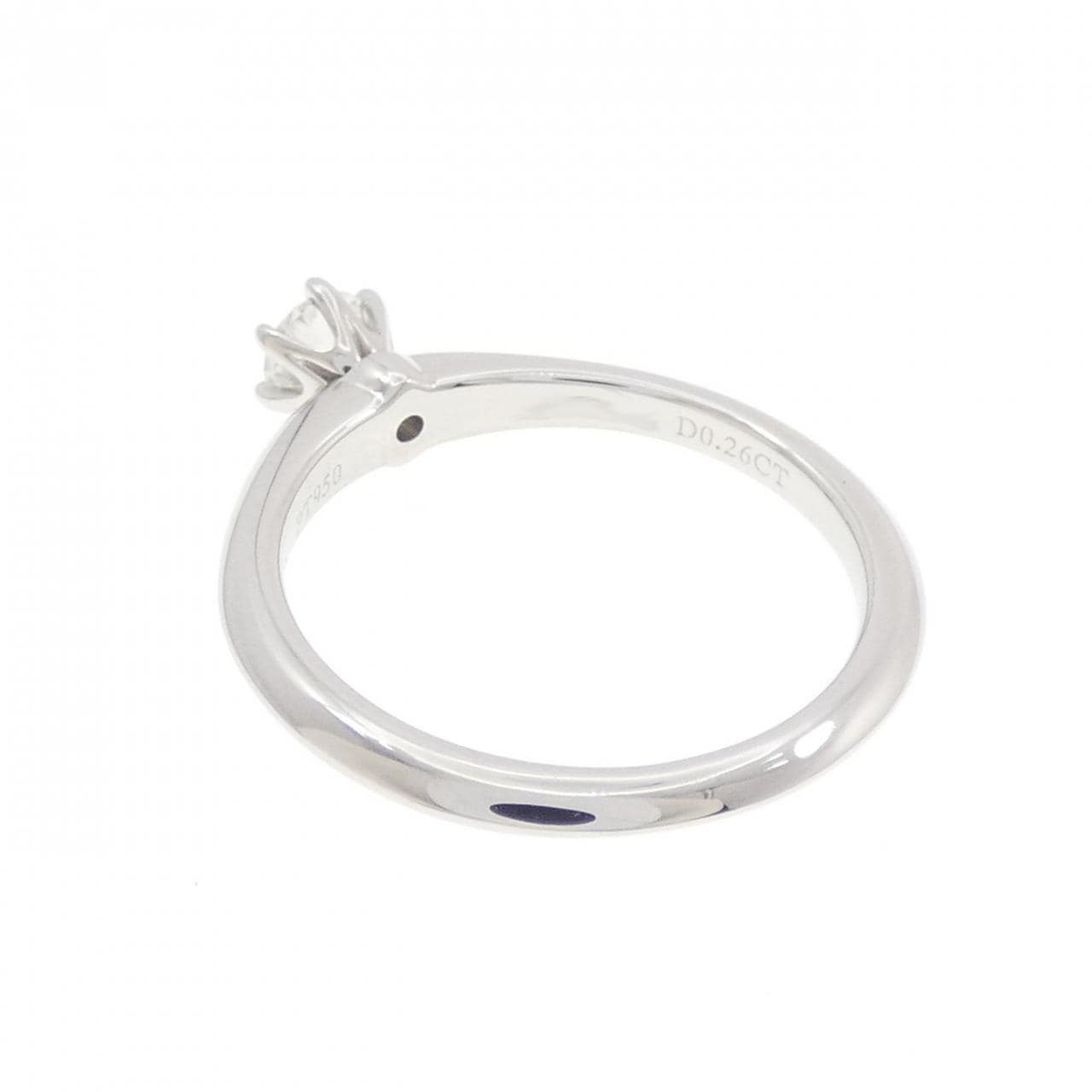ティファニー クラシックソリティア リング 0.26CT