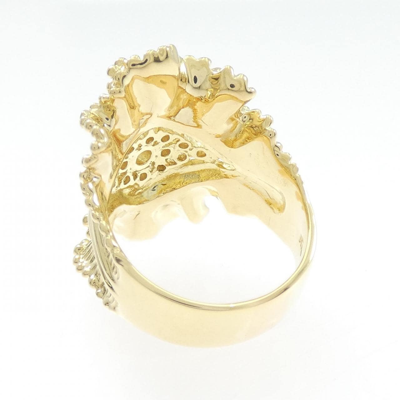 K18YG ダイヤモンド リング 0.363CT