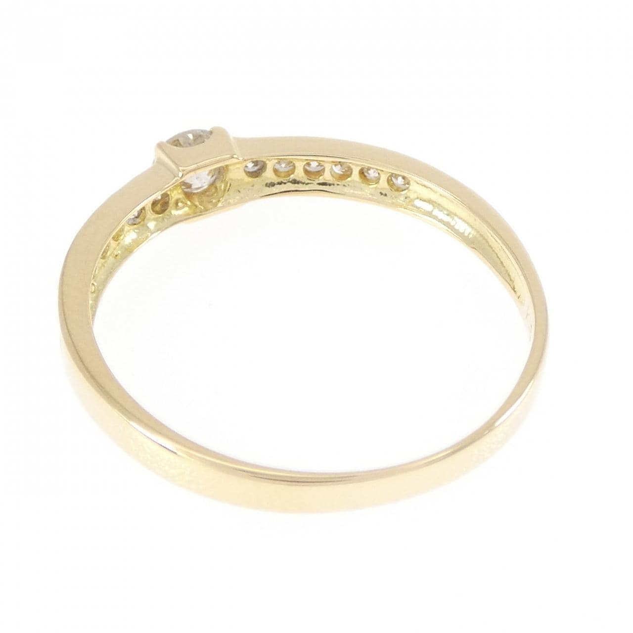 K18YG ダイヤモンド リング 0.30CT