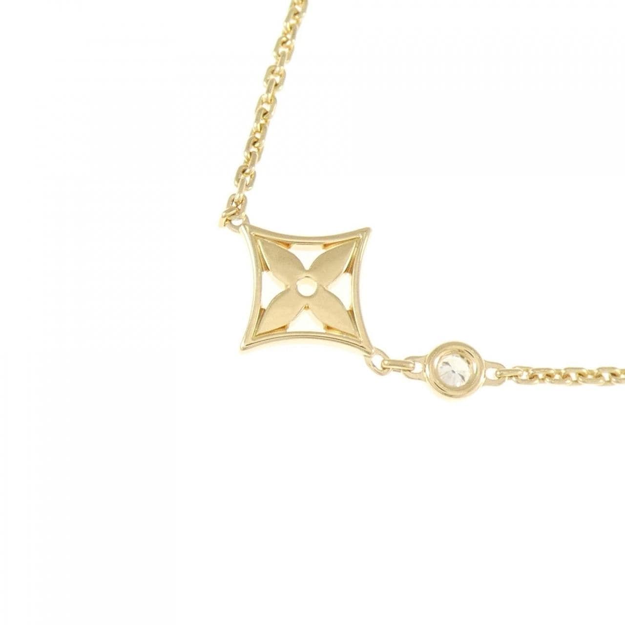 LOUIS VUITTON Vuitton Pandantif Monogram Idile Necklace