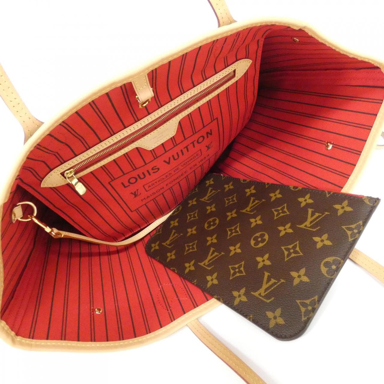 LOUIS VUITTON Monogram Neverfull MM M41177 包