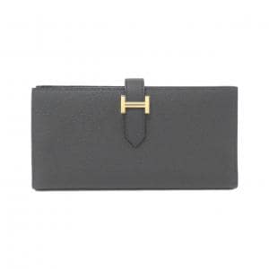 HERMES bifold long wallet