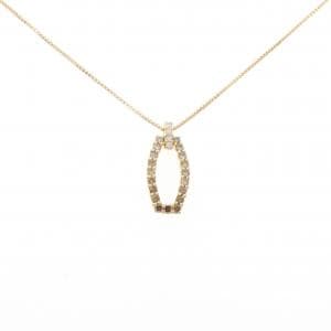 K18YG ダイヤモンド ネックレス 0.30CT