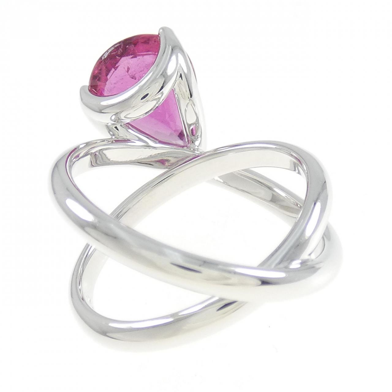 ミキモト ルベライトトルマリン リング 3.41CT