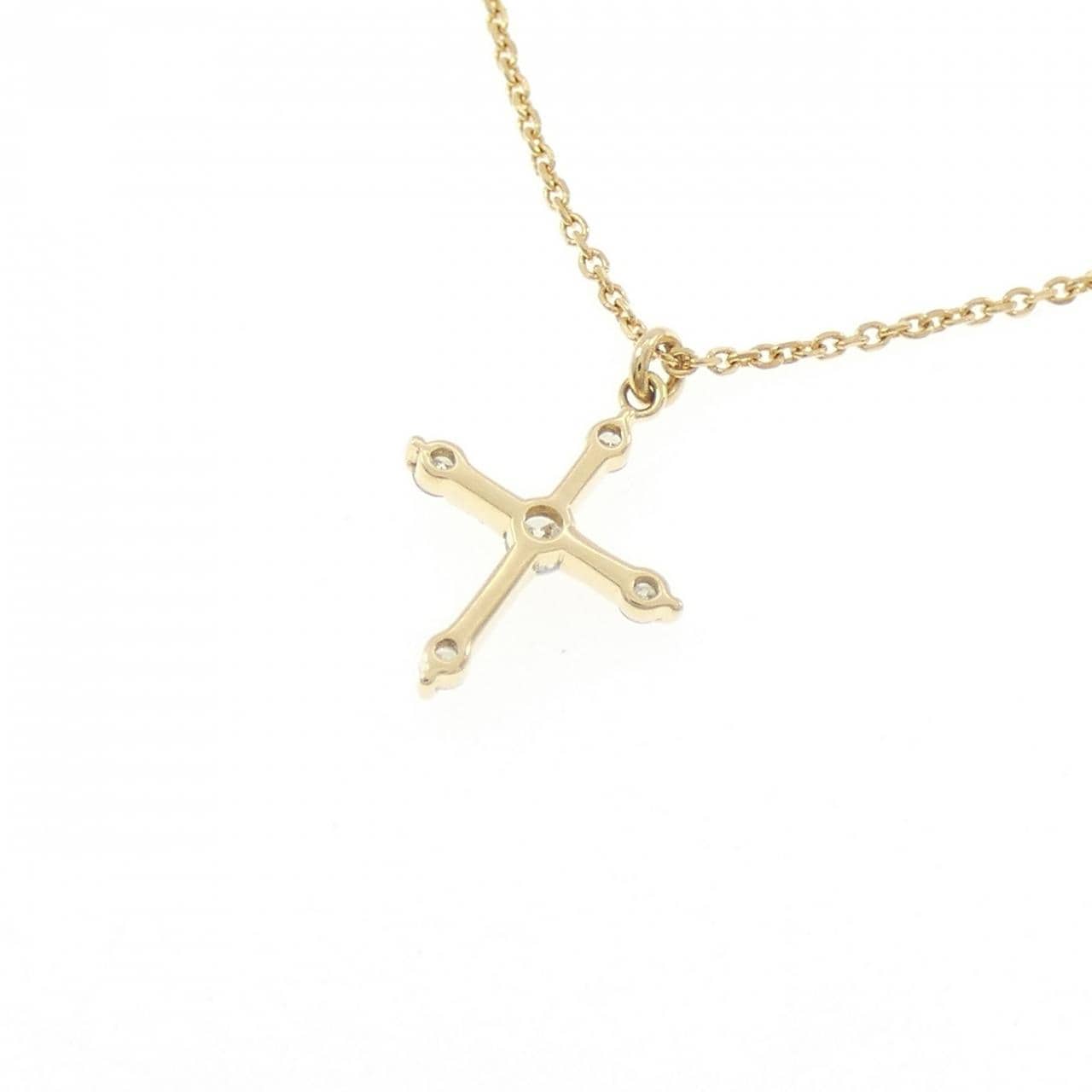 アーカー クロス ダイヤモンド ネックレス