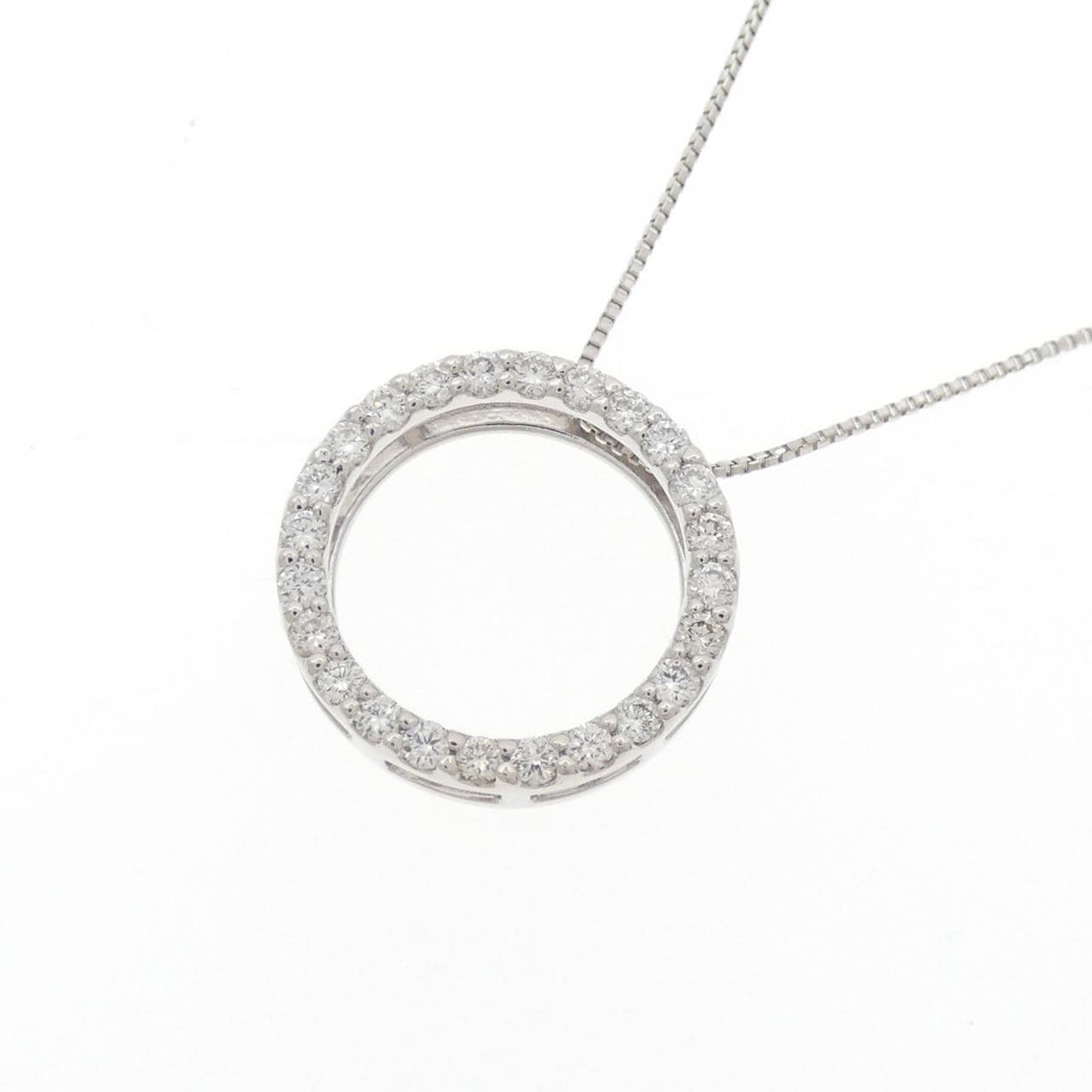 PT900/PT850 ダイヤモンド ネックレス 0.33CT