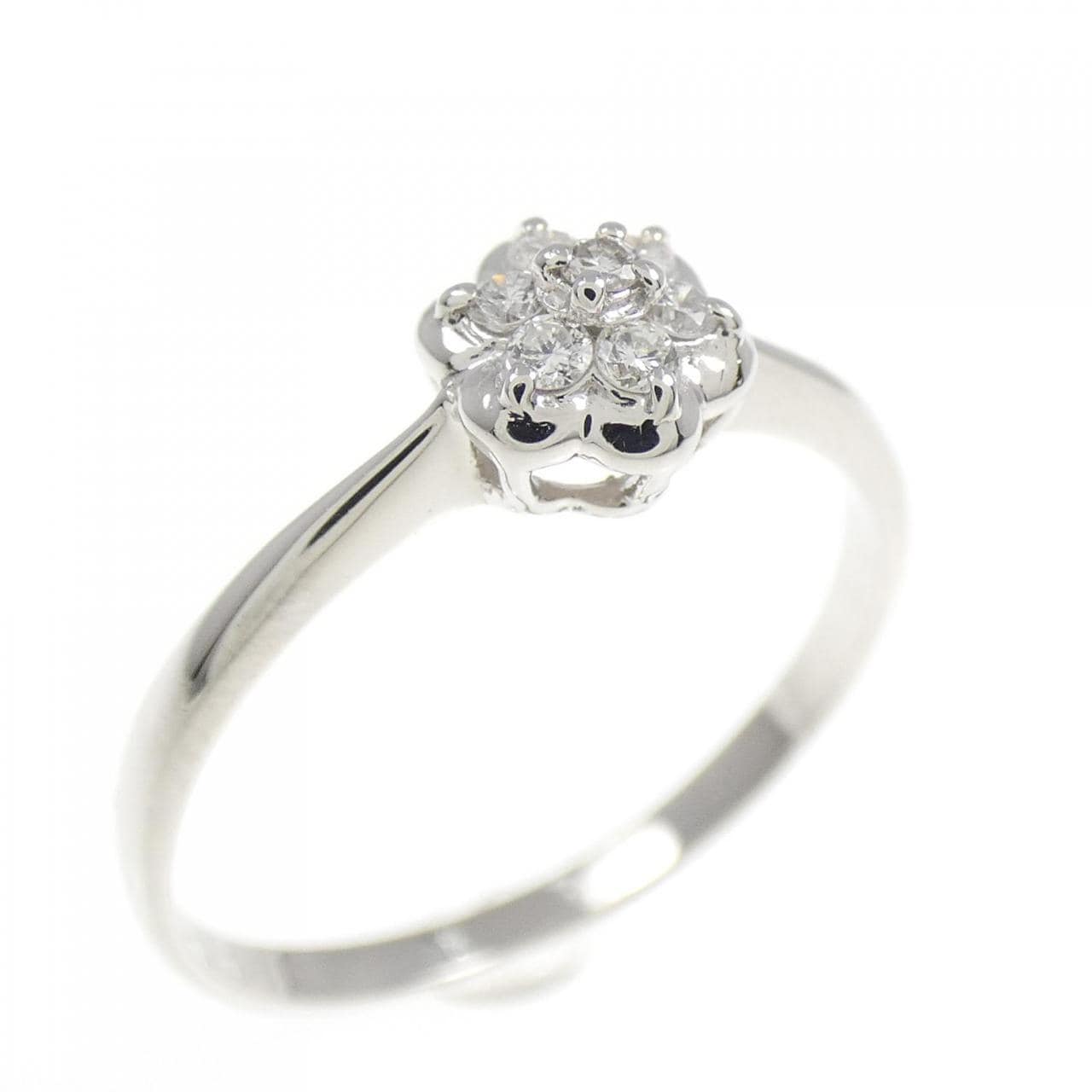 PT Flower Diamond Ring 0.10CT