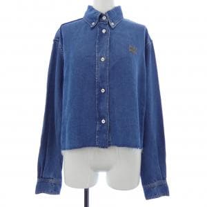 ミュウミュウ MIU MIU MIU MIU ロゴ GWC104 S232 143V シャツ