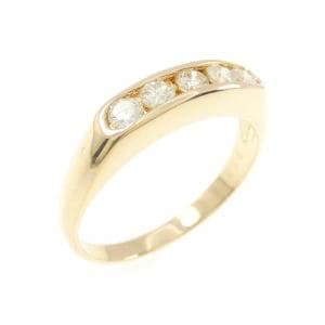 K18YG ダイヤモンド リング 0.32CT