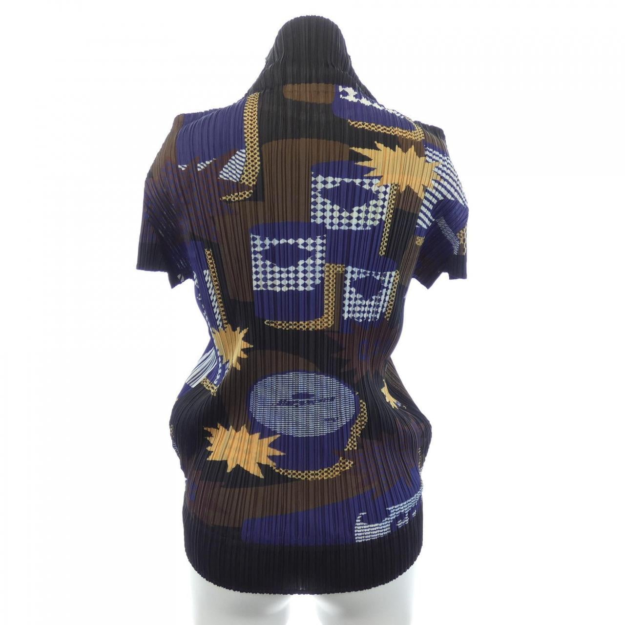 プリーツプリーズ PLEATS PLEASE 2008　フライヤープリント PP83-JK631 7563085 トップス