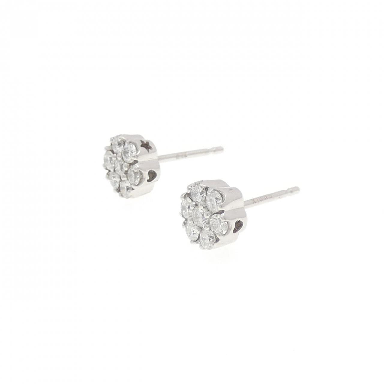 PONTE VECCHIO flower Diamond earrings 0.44CT