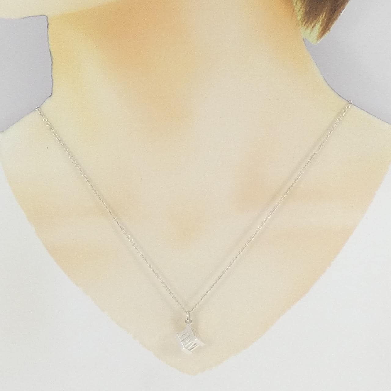 ティファニー アトラス キューブ ネックレス