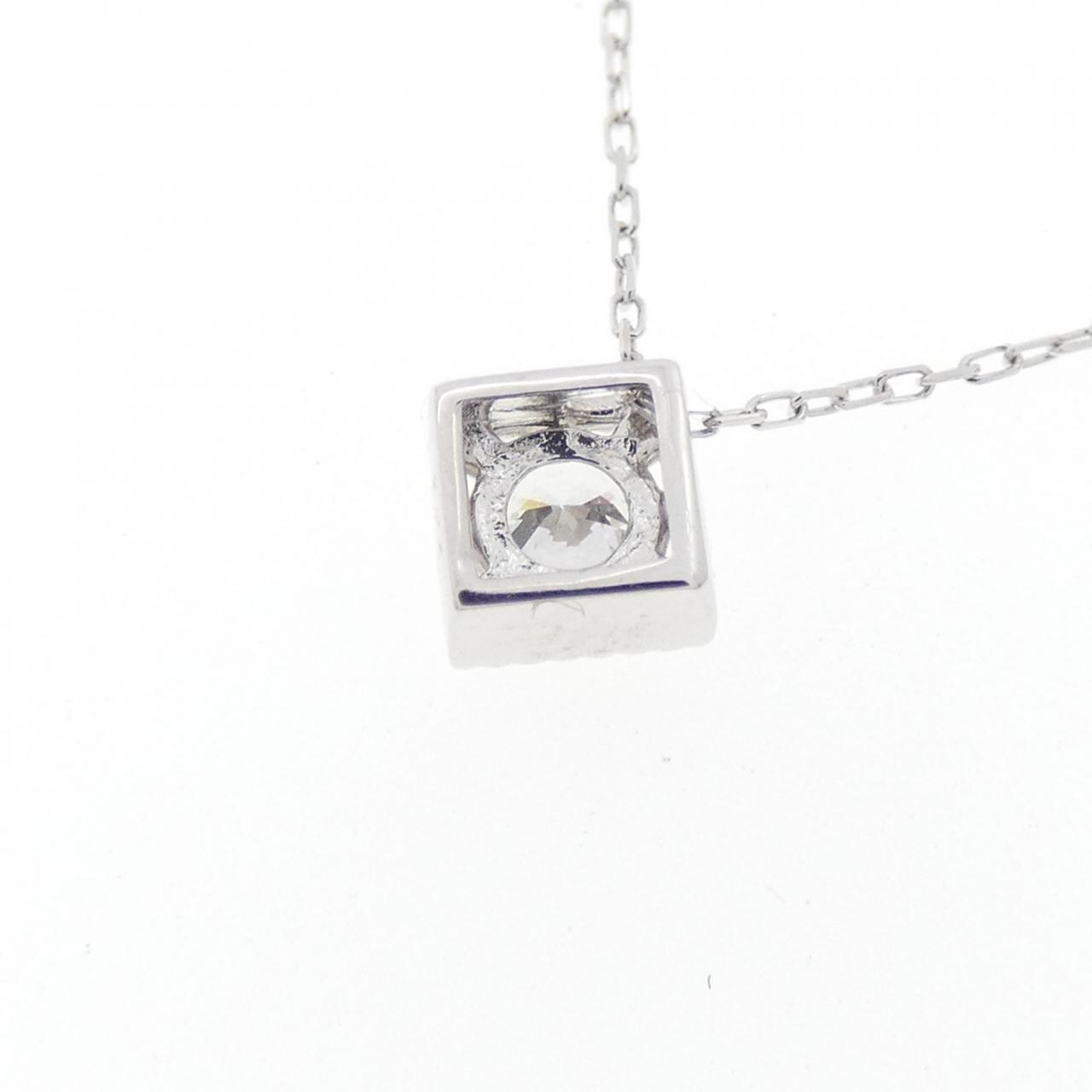 K10WG ダイヤモンド ネックレス 0.12CT