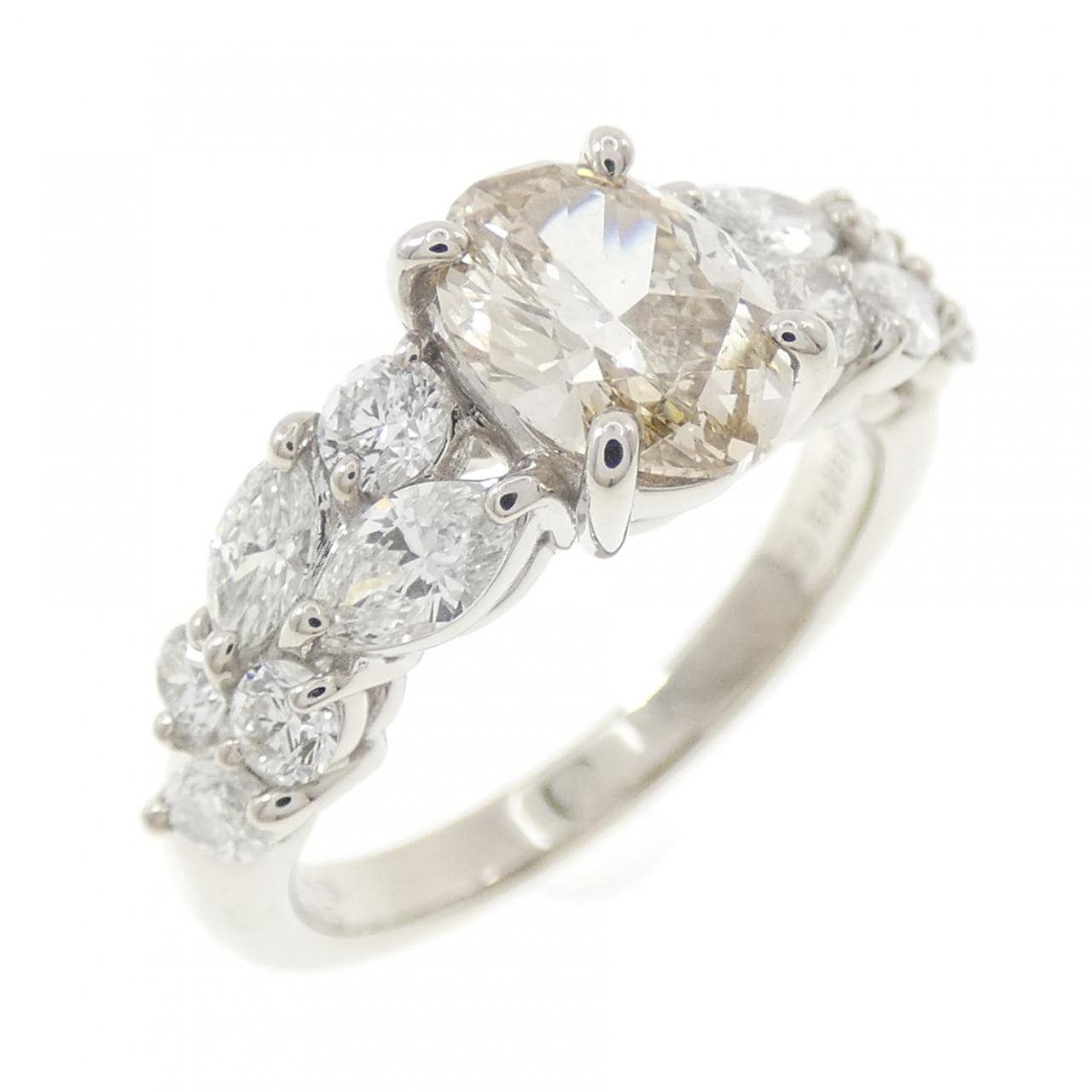 PT900 ダイヤモンド リング 1.103CT