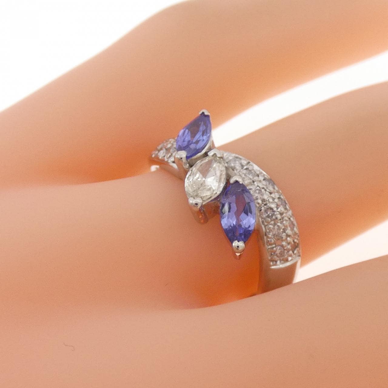PT900 タンザナイト リング 0.47CT