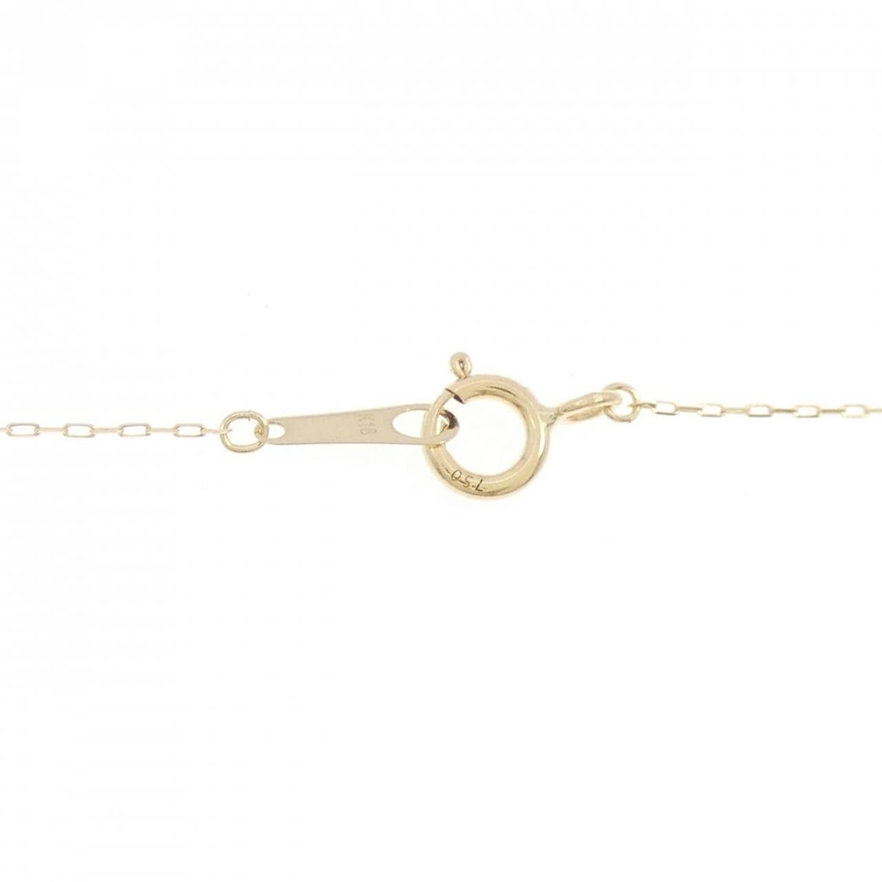 【新品】K18YG イニシャルK ネックレス