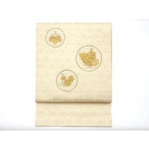 名古屋帯　刺繍加工