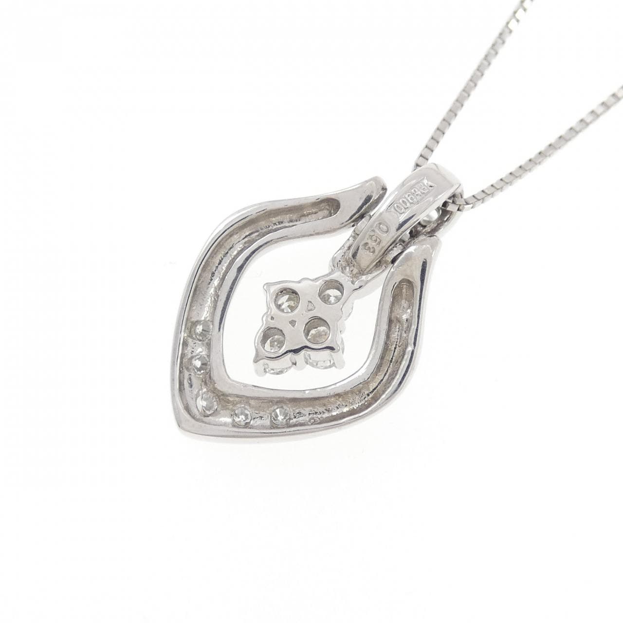 PT900/PT850 ダイヤモンド ネックレス 0.53CT