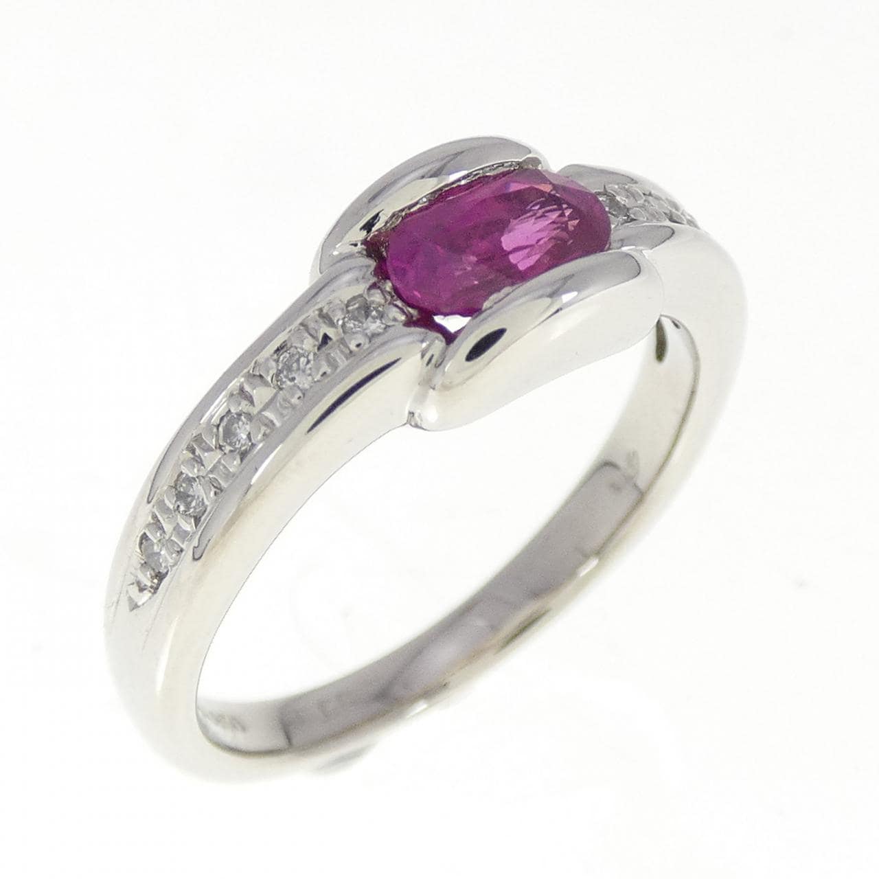PT850 ルビー リング 0.60CT