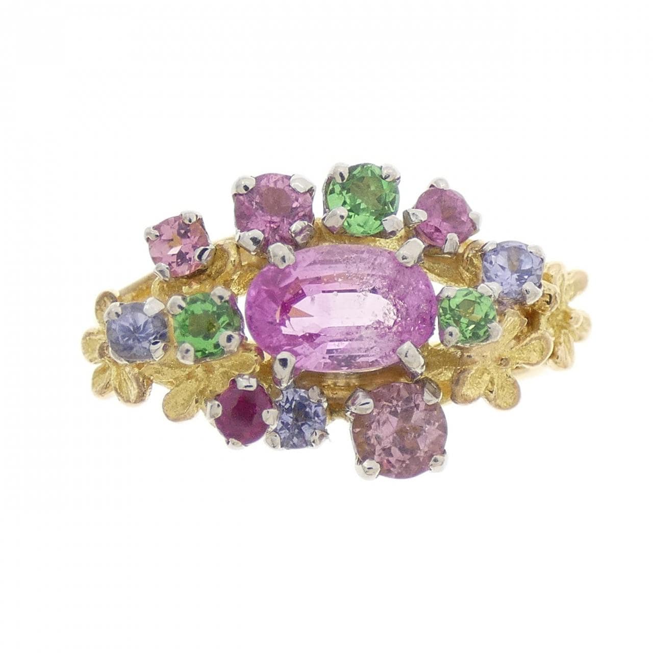 イワクラコウジ サファイヤ リング 0.65CT