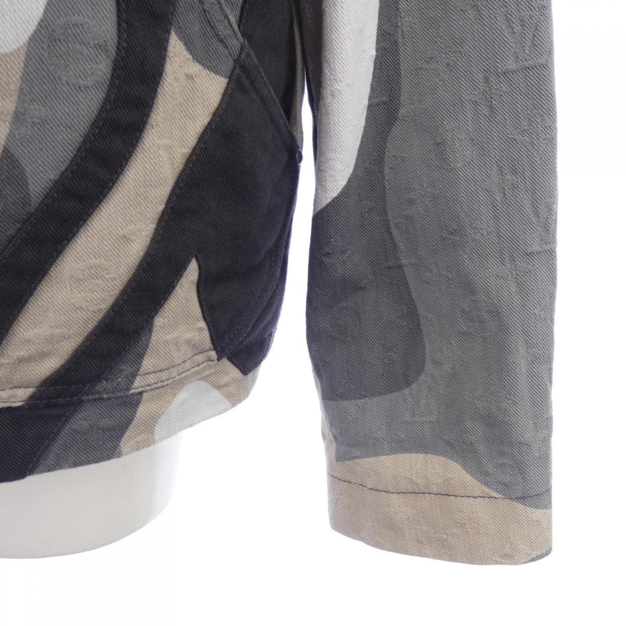 ルイヴィトン LOUIS VUITTON メイド トゥ オーダーパッチワークポートレートデニムジャケット HPA87WCKL ブルゾン