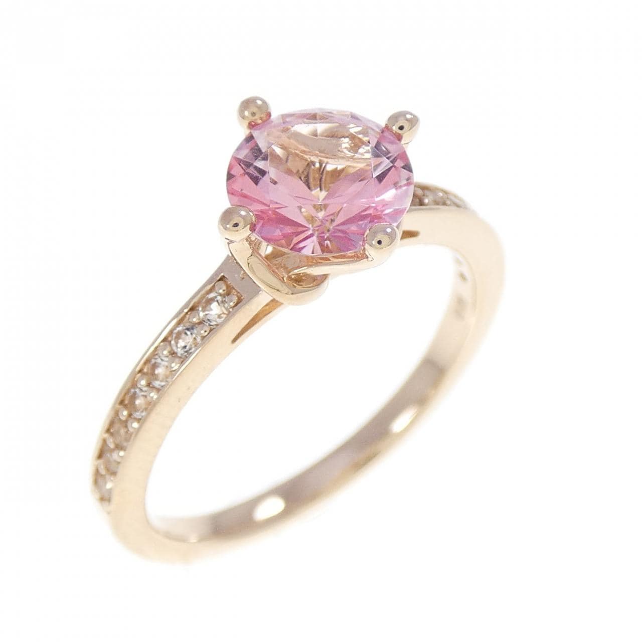 K18PG トパーズ リング