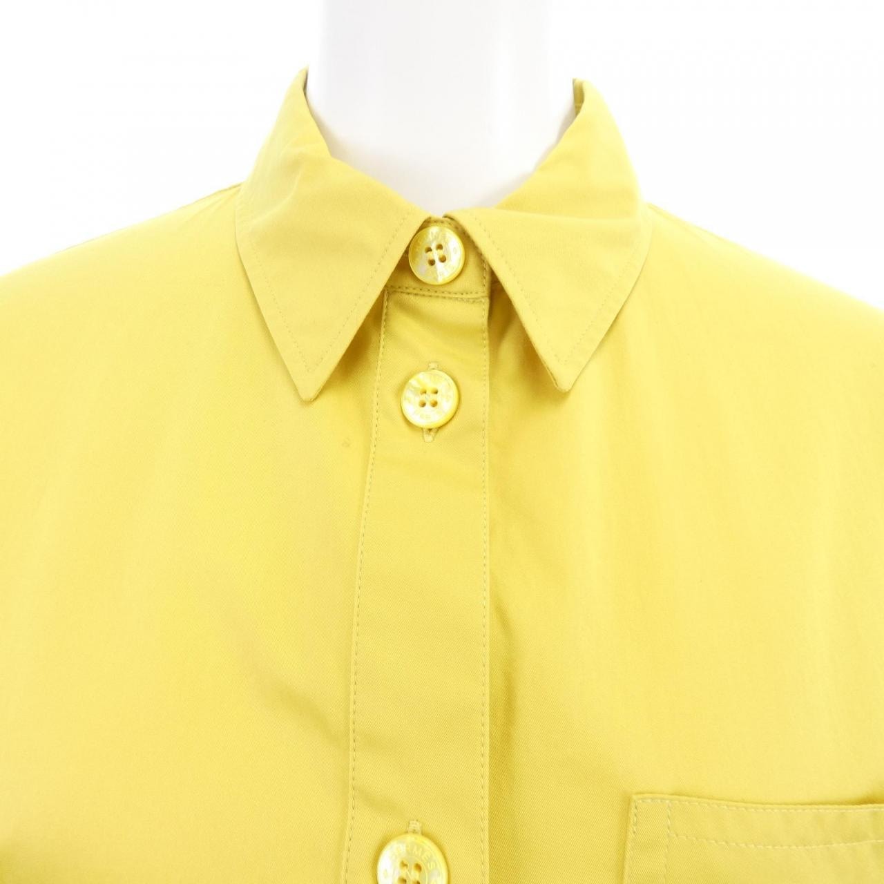 エルメス HERMES DRESS SHIRT INSPIRATION 4E0546DV ワンピース