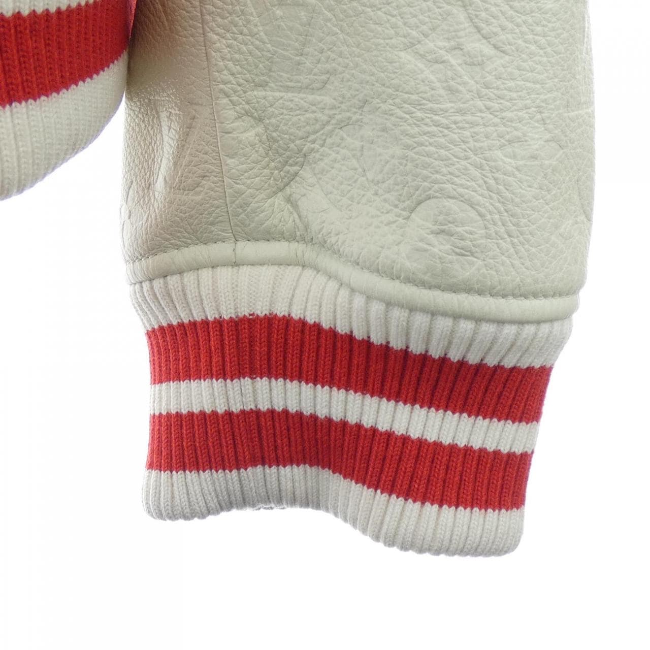 ルイヴィトン LOUIS VUITTON LV×YKサイケデリックフラワーエンブロイダードバーシティブルゾ HOL31EMJY 草間彌生 スタジャン