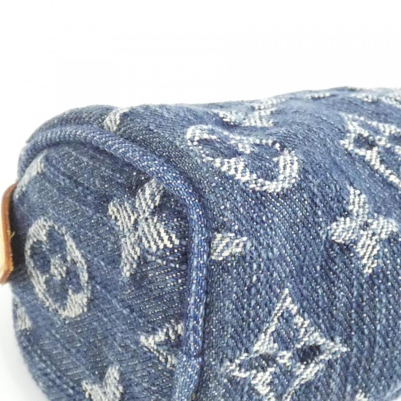 ルイヴィトン モノグラム デニム ポシェット トゥルース スピーディ GM M95081 ポーチ