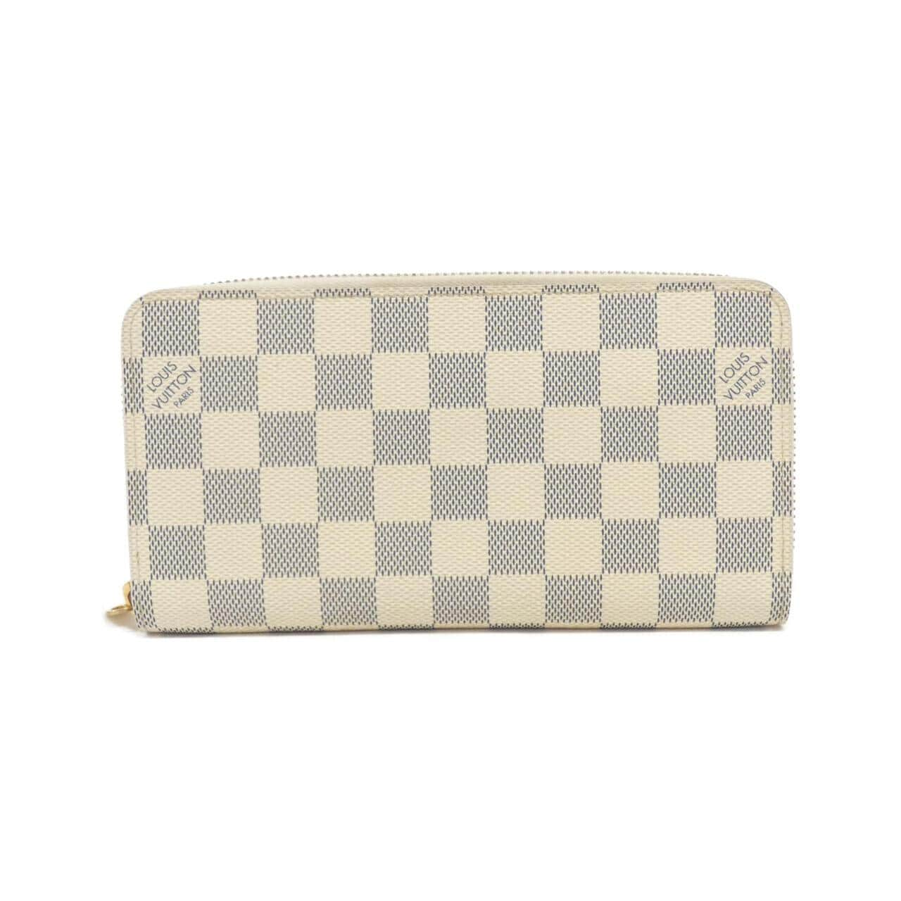 LOUIS VUITTON Damier Azure拉链錢包 N60019 錢包