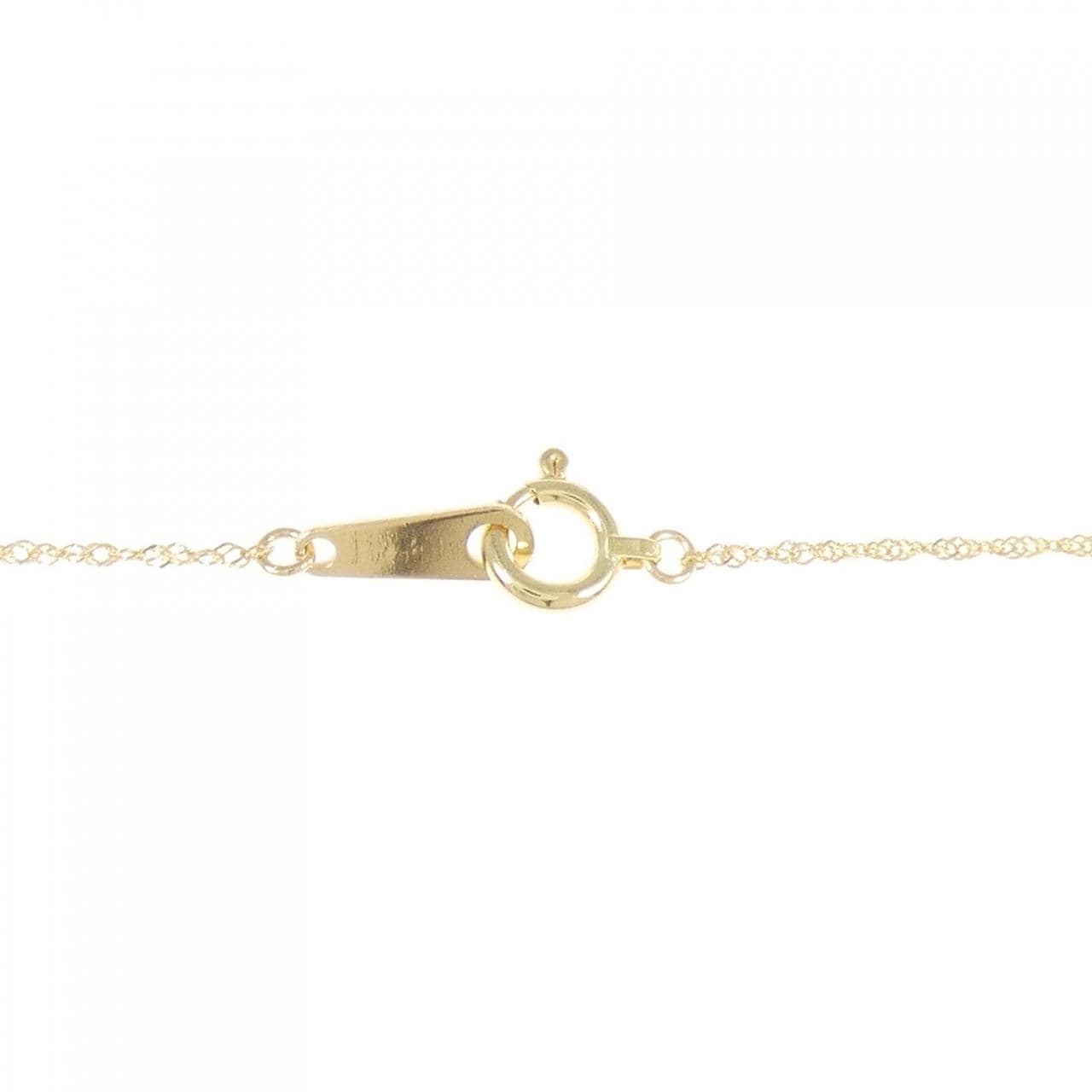 K18YG ムーンストーン ネックレス