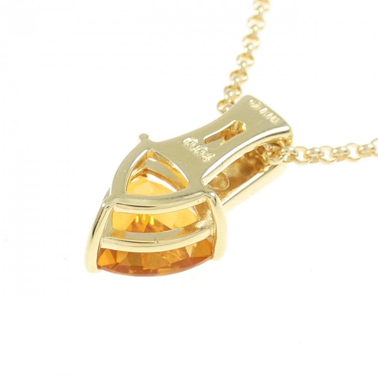 Tasaki citrine necklace