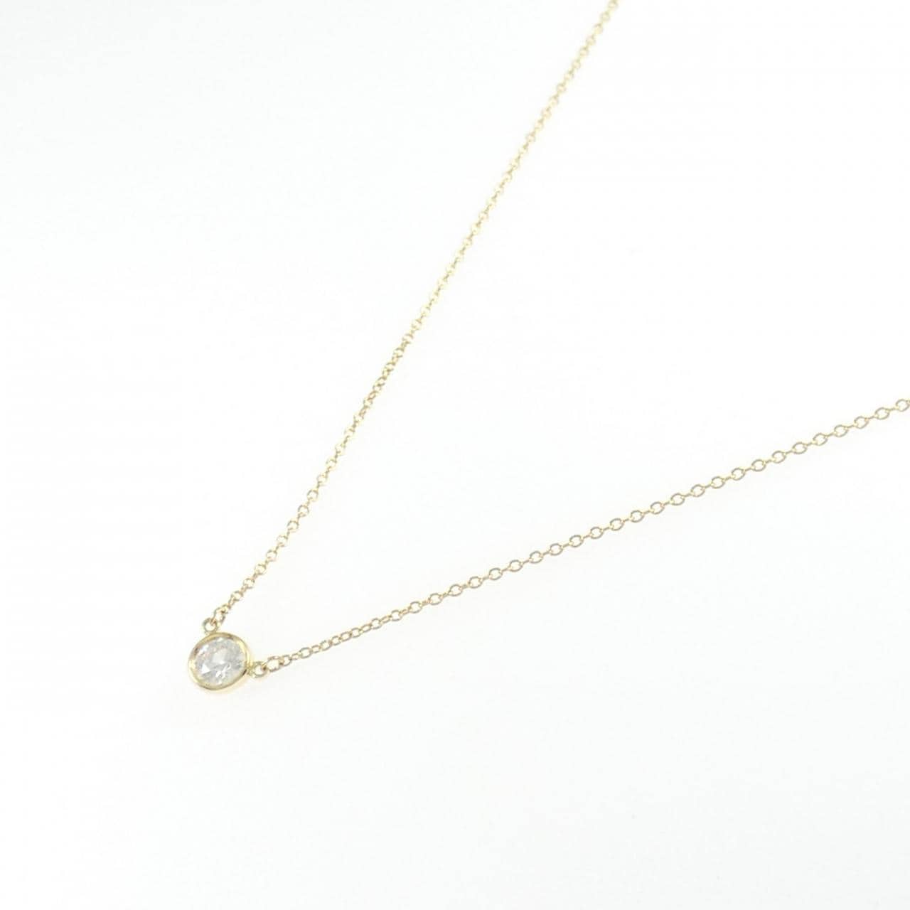 ティファニー バイザヤード ネックレス 0.29CT H VVS2 3EXT