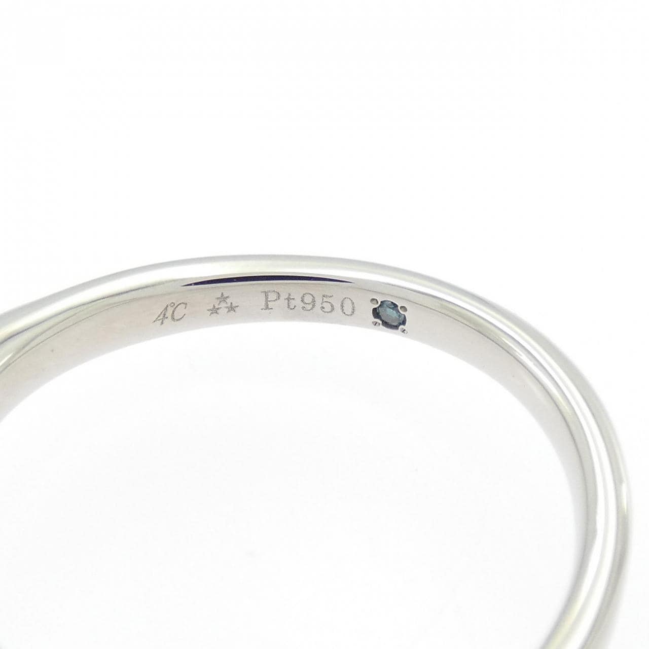 4゜C PT950 リング