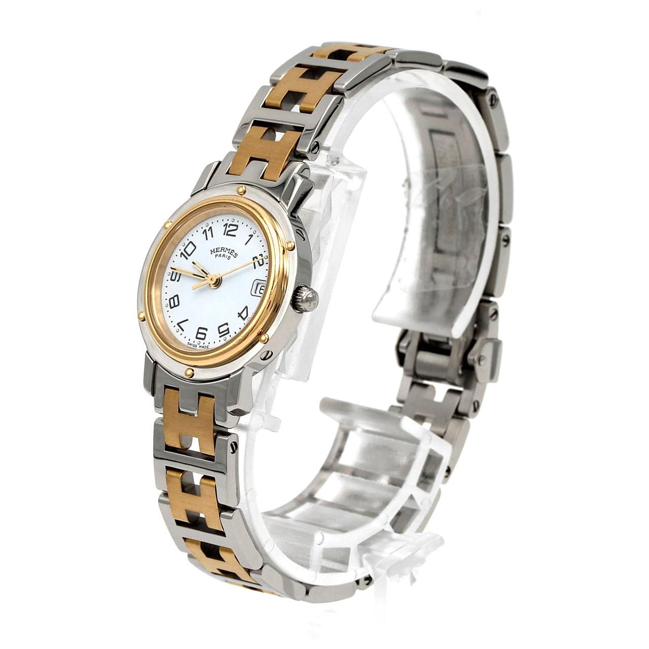 エルメス クリッパー コンビ CL4.220 SSxGP クォーツ