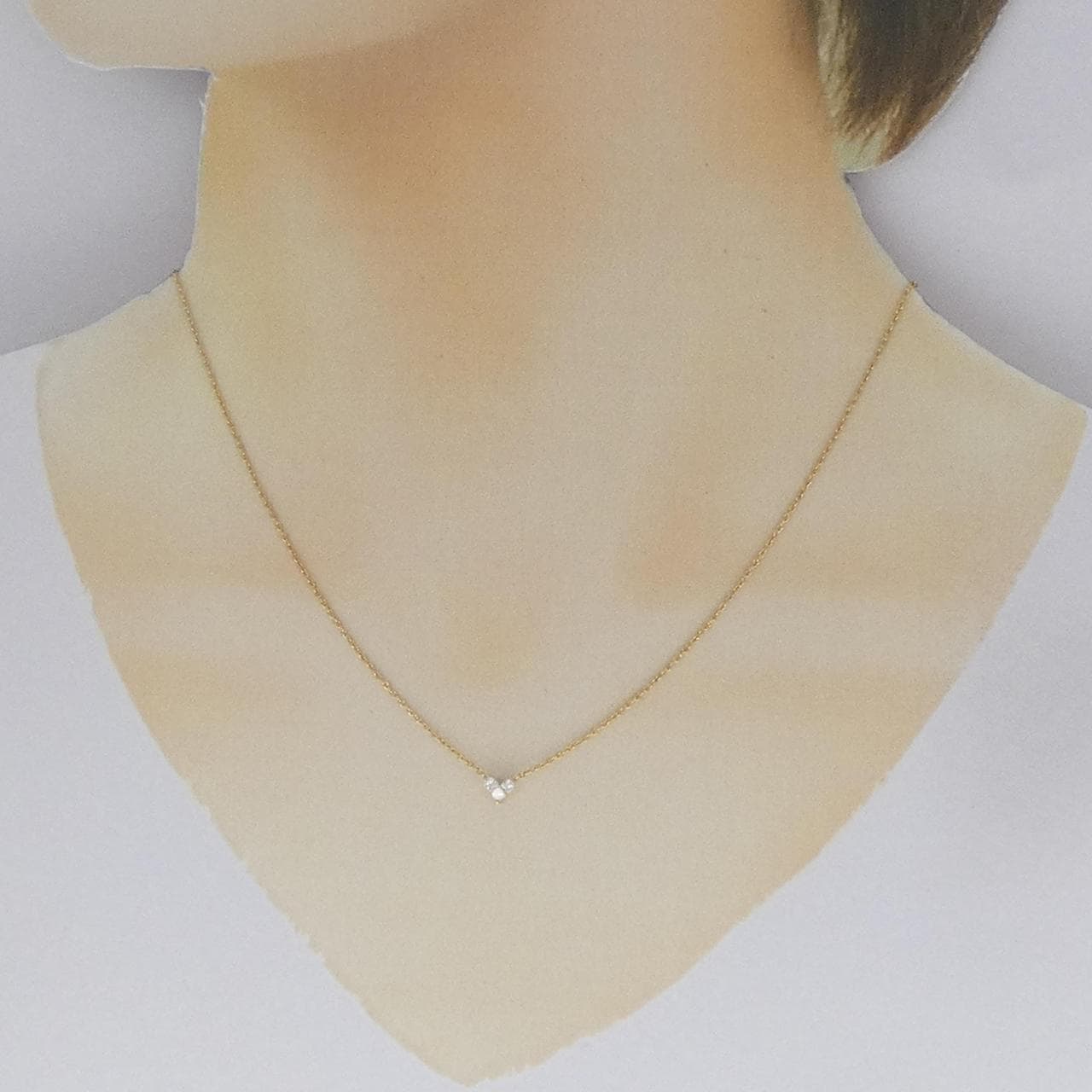 スタージュエリー ミステリアスハート ネックレス 0.10CT