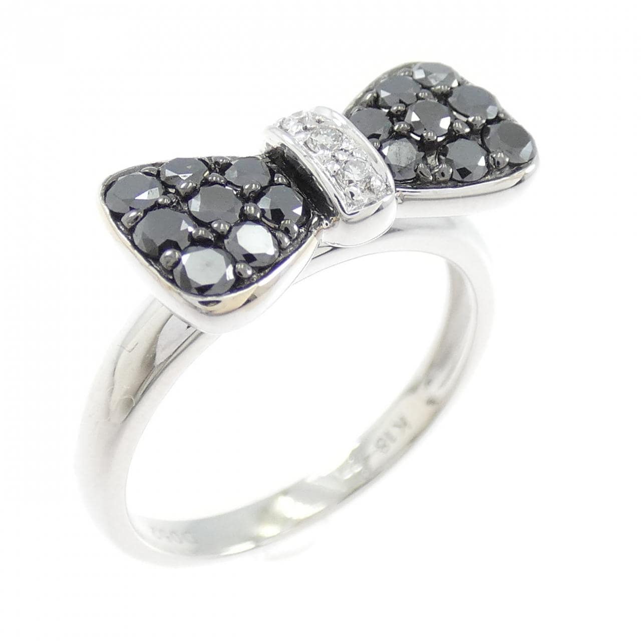ポンテヴェキオ リボン ダイヤモンド リング 0.52CT