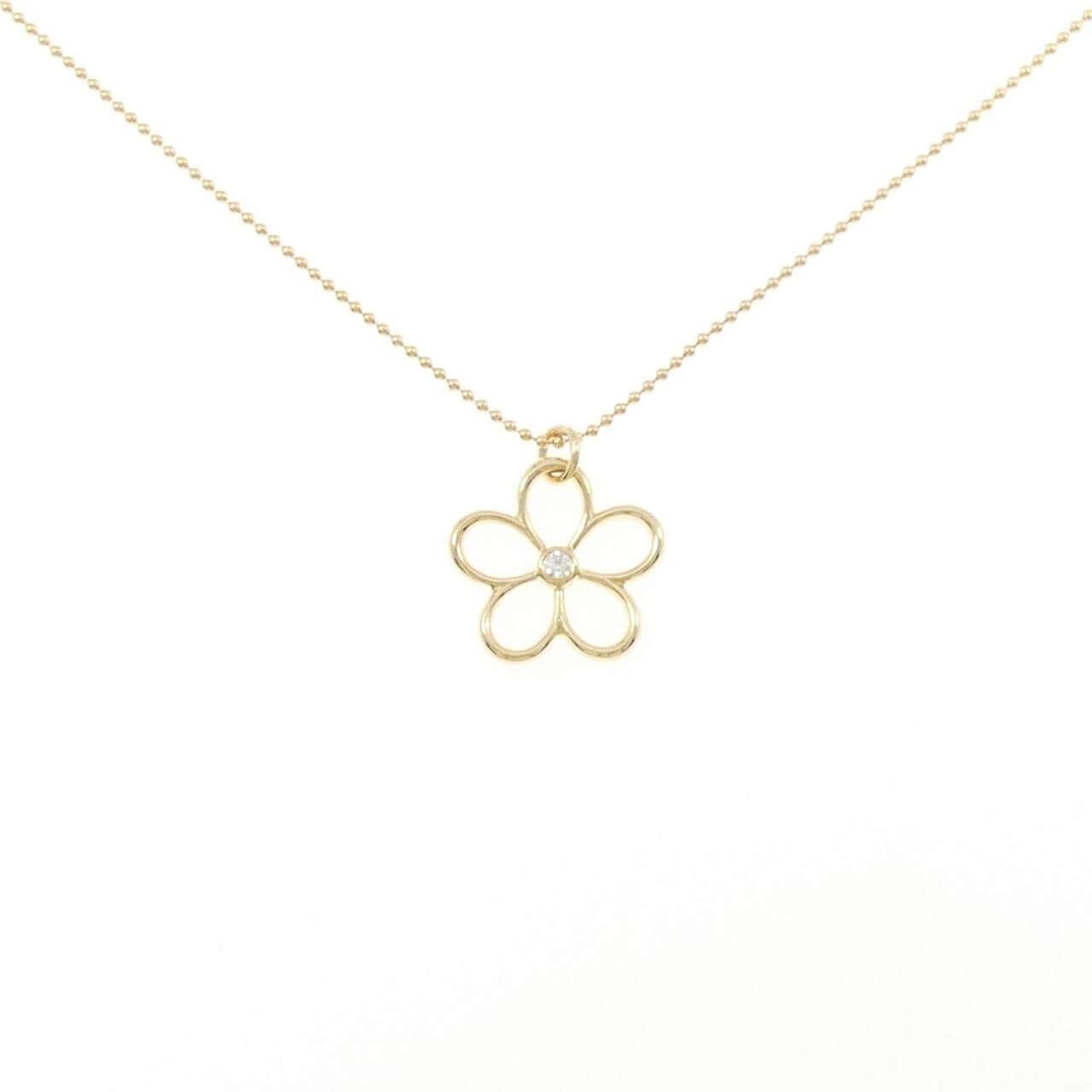 ティファニー ガーデン フラワー オープン ネックレス