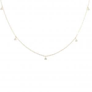 K18YG ダイヤモンド ネックレス 0.10CT