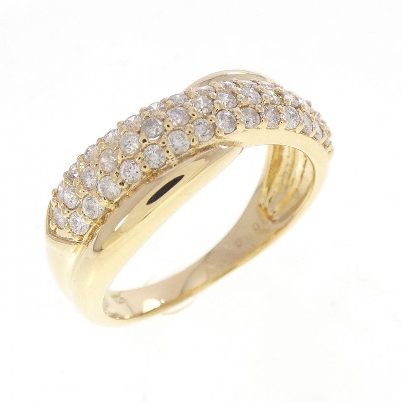 K18YG ダイヤモンド リング 0.50CT