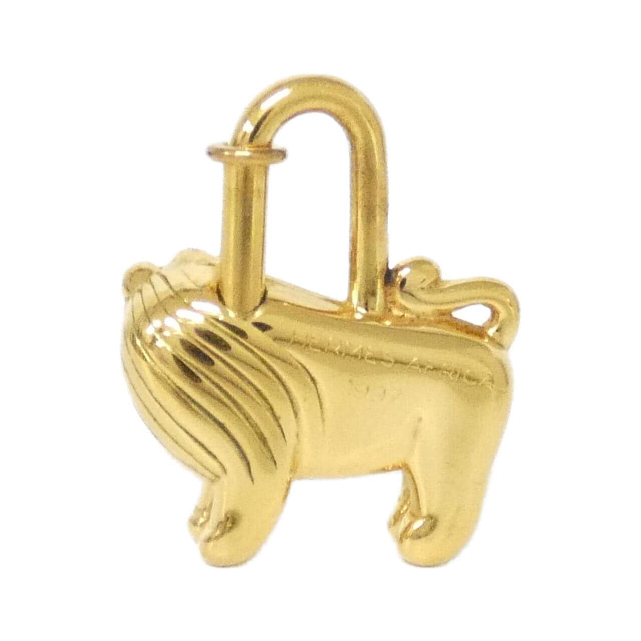 エルメス LION カデナ 041000CC キーホルダー