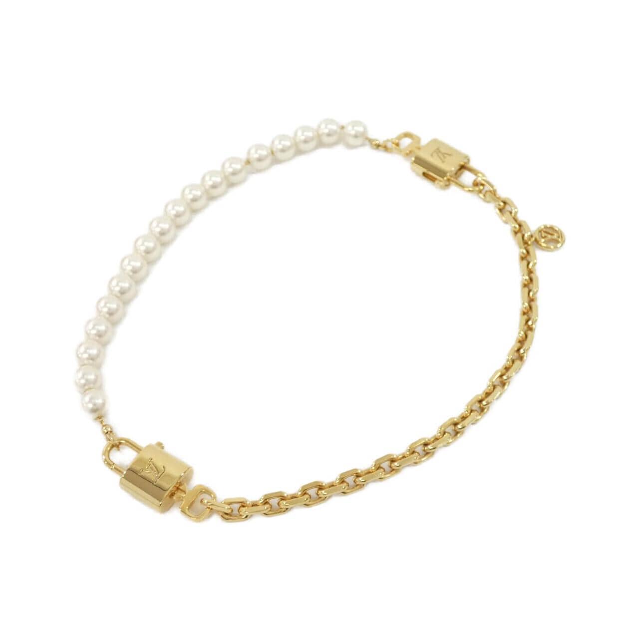 ルイヴィトン パールロック ネックレス M02977 ネックレス