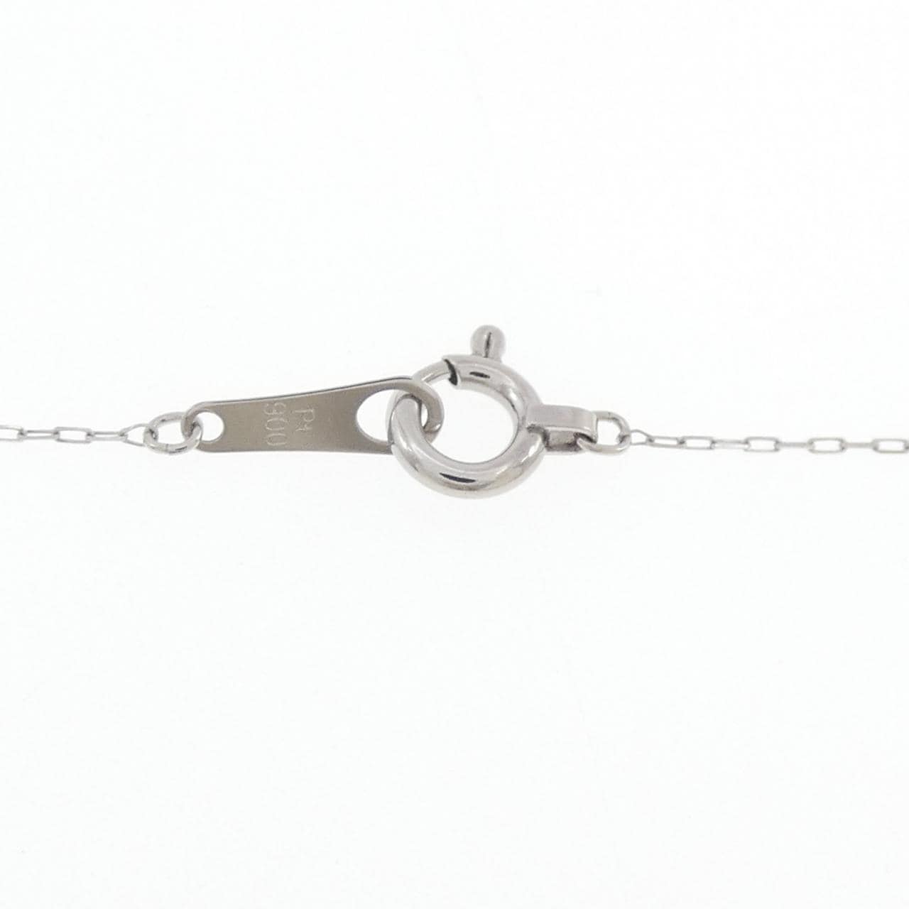 PT900 キー ダイヤモンド ネックレス 0.05CT