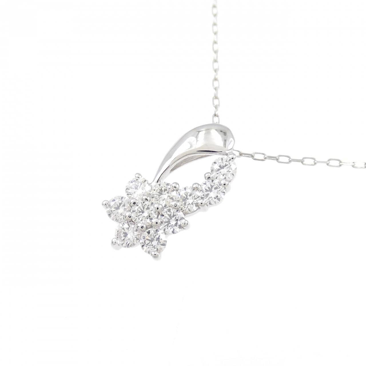 [BRAND NEW] PT Diamond Necklace 0.20CT